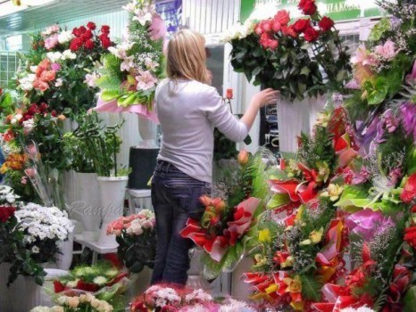 набор персонала в магазин цветов